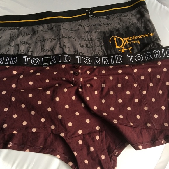 torrid Other - Nwt 2 Pairs Torrid size 3 Boyshorts Panties